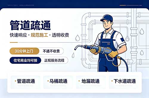 舟山管道疏通