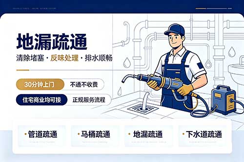 舟山地漏疏通
